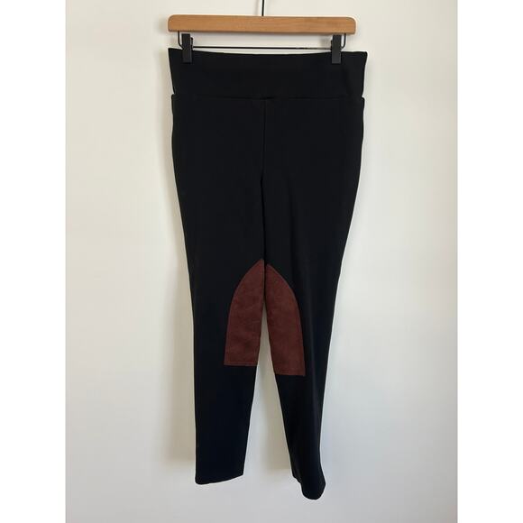 Tuckernuck Black Patch Hughes Riding Leggings - Women's Large - Picture 3 of 8